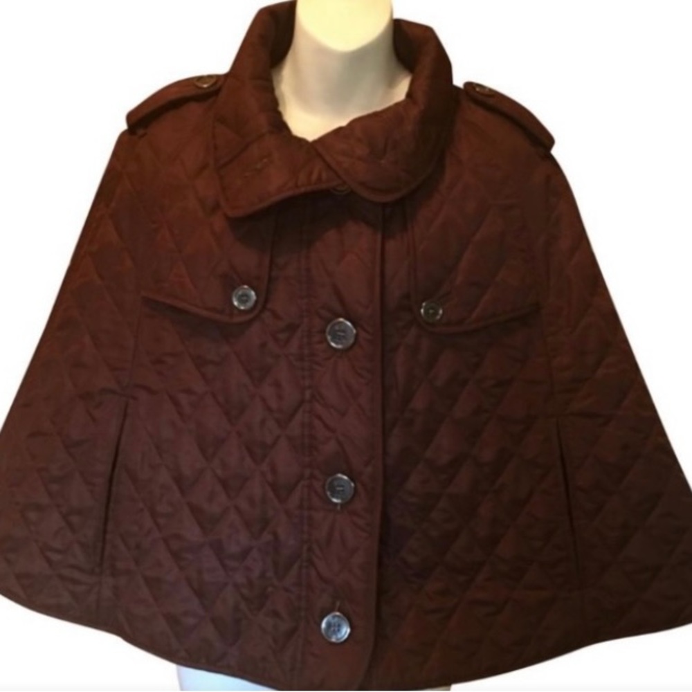 Original Burberry London Quilted Cape